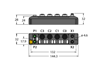 Turck TBEN-S2 Кабельные вводы и штуцера