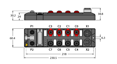 Turck TBIP-L5 Кабельные вводы и штуцера