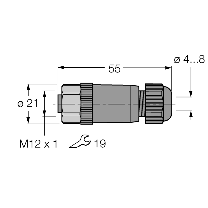 Turck BKV-8140 Разъемы и соединения