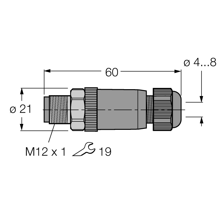 Turck BSV-8140 Разъемы и соединения