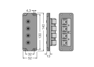 Turck BPA-45 Аксессуары для электромонтажа