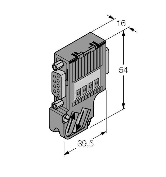 Turck D9T-RS485PG Клеммы, сжимы, разъемы