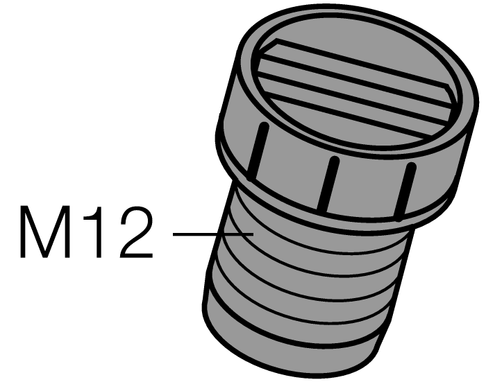 Зажим этикетки IP67 и заглушка M12 TURCK LABELS AND PLUGS M12 Аксессуары для электромонтажа