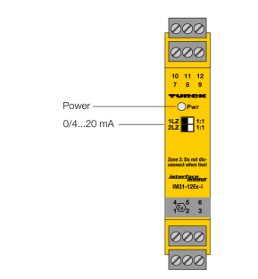 Преобразователь универсальный, искробезопасный TURCK IM31-12EX Устройства катодной защиты