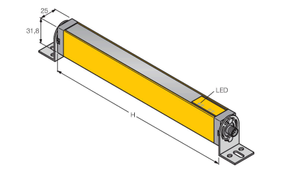 Завеса безопасности световая TURCK Banner LS2LR30 Устройства защиты