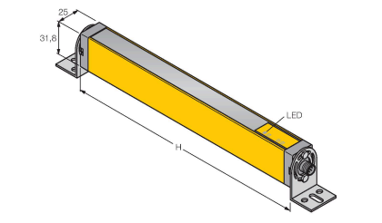 Завеса безопасности световая TURCK Banner LS2TP30 Устройства защиты