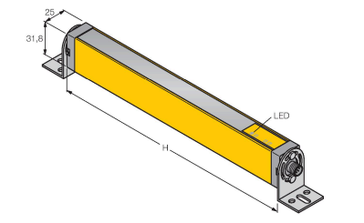 Завеса безопасности световая TURCK Banner LS2TR30 Устройства защиты