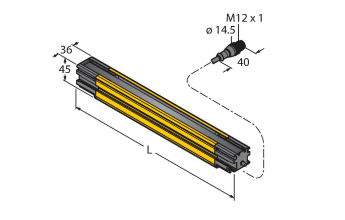 Завеса световая защитная TURCK Banner SLLCP14 Устройства защиты