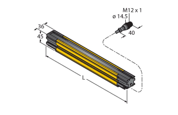 Завеса световая защитная TURCK Banner SLLCP40 Устройства защиты