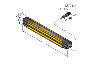 Завеса световая защитная TURCK Banner SLLE14 Устройства защиты