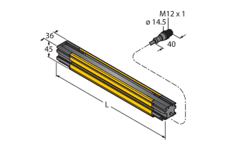 Завеса световая защитная TURCK Banner SLLE23 Устройства защиты