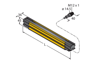 Завеса световая защитная TURCK Banner SLLE40 Устройства защиты