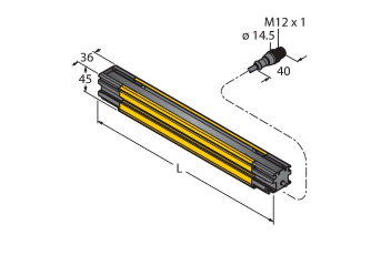 Завеса световая защитная TURCK Banner SLLP40 Устройства защиты