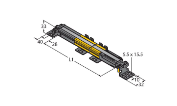 Завеса световая защитная TURCK Banner SLPCE14 Устройства защиты