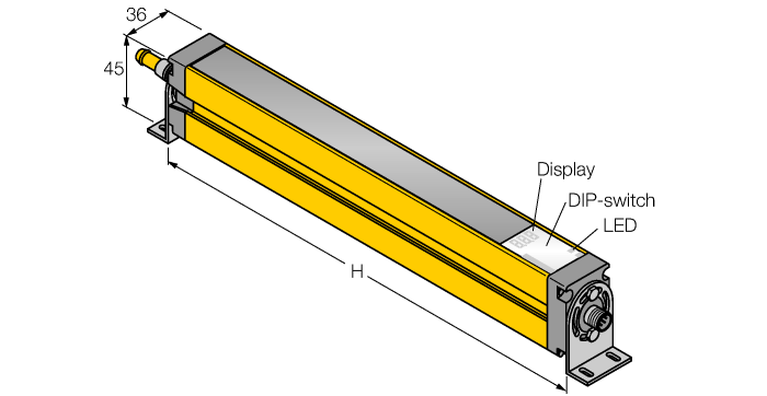 Завеса безопасности световая TURCK Banner SLSCR14 Устройства защиты