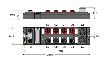 Turck TBIP-L4-FDIO1-2IOL Конденсаторы и конденсаторные установки