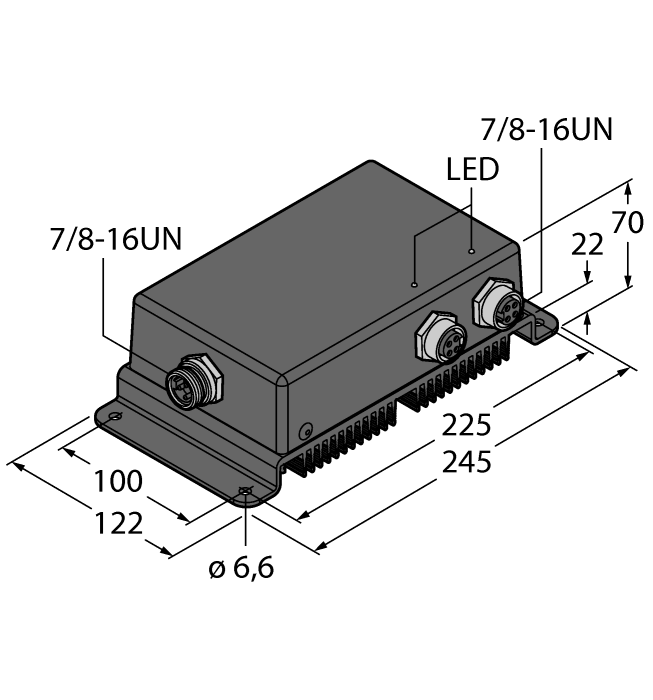 Источник питания компактный TURCK PSU67-12 Источники питания взрывозащищенные