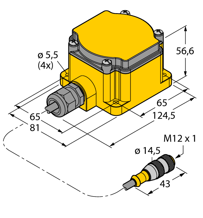 Модуль батарей для внешних источников питания TURCK DX81-LITH Источники питания взрывозащищенные