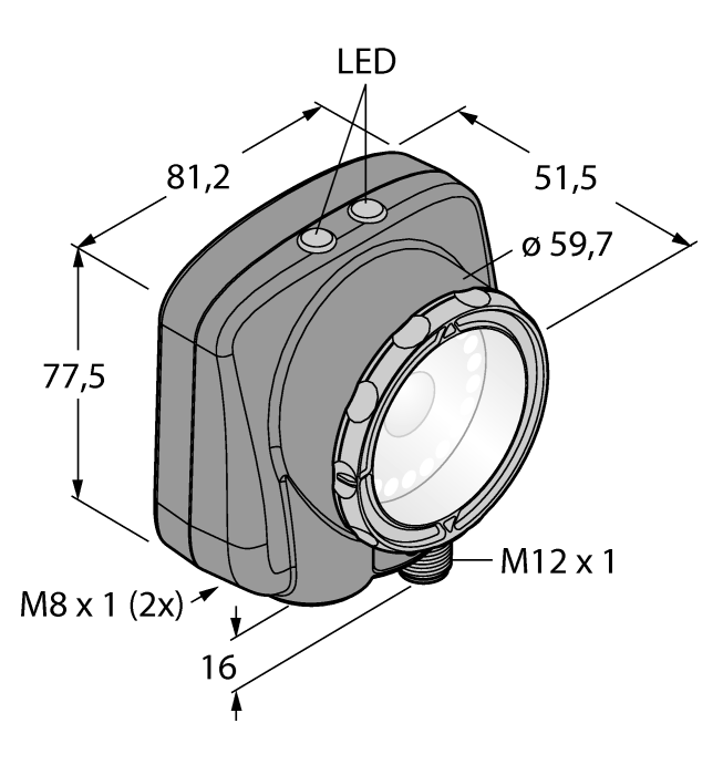 Turck Banner IVU2PTGR Датчики освещенности, фотореле