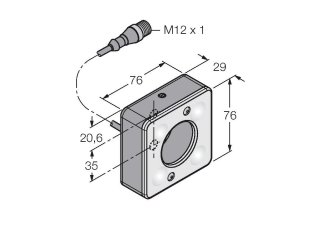 Turck Banner LEDRR70 Переносные светильники