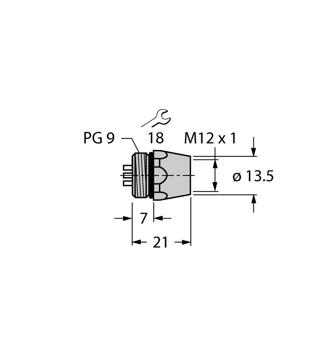 Turck FK 57 Опоры и конструкции